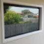 Fly screen with pet mesh