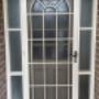 Steel security door in Blackburn