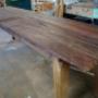 Table from recycled Jarrah Paling