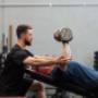 If you're looking to gain upper body strength and muscle, incline DB presses are winner next time you're in the gym! Here you can see one of our personal training clients executing the press with great technique!
