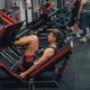 The leg press is a great exercise for building strength and muscle in the gym. Keep your range of motion full and pick weights that allow you to control the movement. Here's a great shot of our personal training client Jack showing you how it's done.