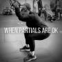 You’ll often hear us telling clients they need to make sure they’re training at full range, but sometimes, a partial rep or range is the best option.
Take Claire and her training....
Nothing short of amazing, she’s back in the gym at Performance Personal training post knee replacement.
Should she be doing full range?

Absolutely not! Here she is squatting in her session & believe us when we say this is amazing range for someone at her stage of recovery!

So know when, where and why you’re doing something in your training & if unsure, ask questions and seek some advice!