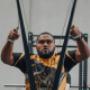 Heading to the gym isn't all about the weight training! To stay well rounded, don't forget to include some cardio. One of our Camden Rams pre-season clients doing some conditioning during our personal training sessions.