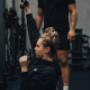 One of our Personal training clients under the watchful eye of our coach Pat.