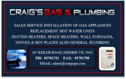 Craig's Gas and Plumbing