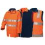 Worksense Single Tone Polyester 4 in 1 Jacket with
