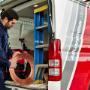 Aqua Maintain's plumbing technician getting ready