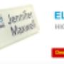 Acrylic name badges