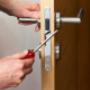 Install new door latches and locks