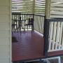 Private verandahs on each cabin