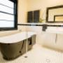 commercial boutique hotel bathroom