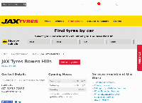 JAX Tyres Bowen Hills's website