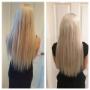 Extensions with 2 different toners.