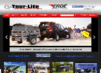 Tour-Lite Trailers's website