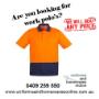 Are you looking for work polo's?