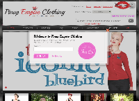 Pinup Empire Clothing's website
