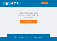 VevaTV's website