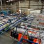 garments in warehouse