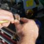 Uploaded by visitor on 18/1/2018 - Our expert locksmithe rekeying an existing lock