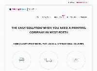 Printing & More West Perth's website
