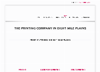 Printing & More Eight Mile Plains's website