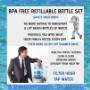 BPA FREE REFILLABLE WATER COOLERS