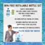 BPA FREE REFILLABLE WATER COOLERS