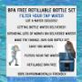 BPA FREE REFILLABLE WATER COOLERS