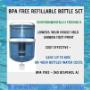 BPA FREE REFILLABLE WATER COOLERS