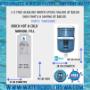 WATER COOLER WATERWORKS B10CH FLOOR STANDING MANUAL FILL