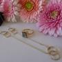 Gold Necklace and Ring