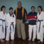 Sensei David Harrison & Teenage Students