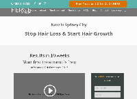 Fierce Hair Growth - Sydney City's website