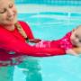Hampton Swim School baby-steps