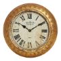 abington metal gold ornate wall clock