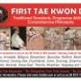 First Taekwondo Perth 2018 Ad