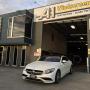Car at workshop