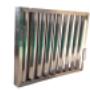 Stainless steel baffle filter