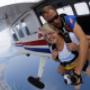 Jumping out of a plane over Rottnest Island