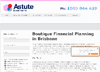 Astute Investments's website