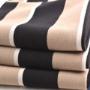 Black and Beige Roma Fabric