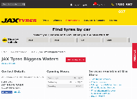 JAX Tyres Biggera Waters's website
