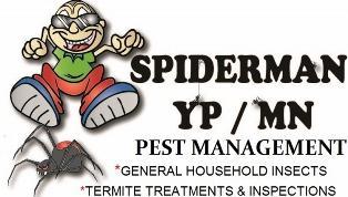 Spiderman YP/MN pest management