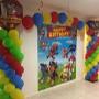 Uploaded by visitor on 13/5/2016 - Paw patrol Balloon Arch with a paw patrol Scene Setter