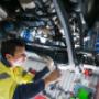Hard working staff at  Fleetcrew