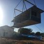 Craning in portable building
