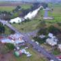 Drone real estate photography