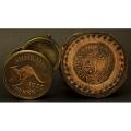 Compass - Australian Penny 1930 Brass Antique