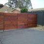 Horizontal Slat Fencing