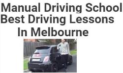 Manual Driving School Melbourne